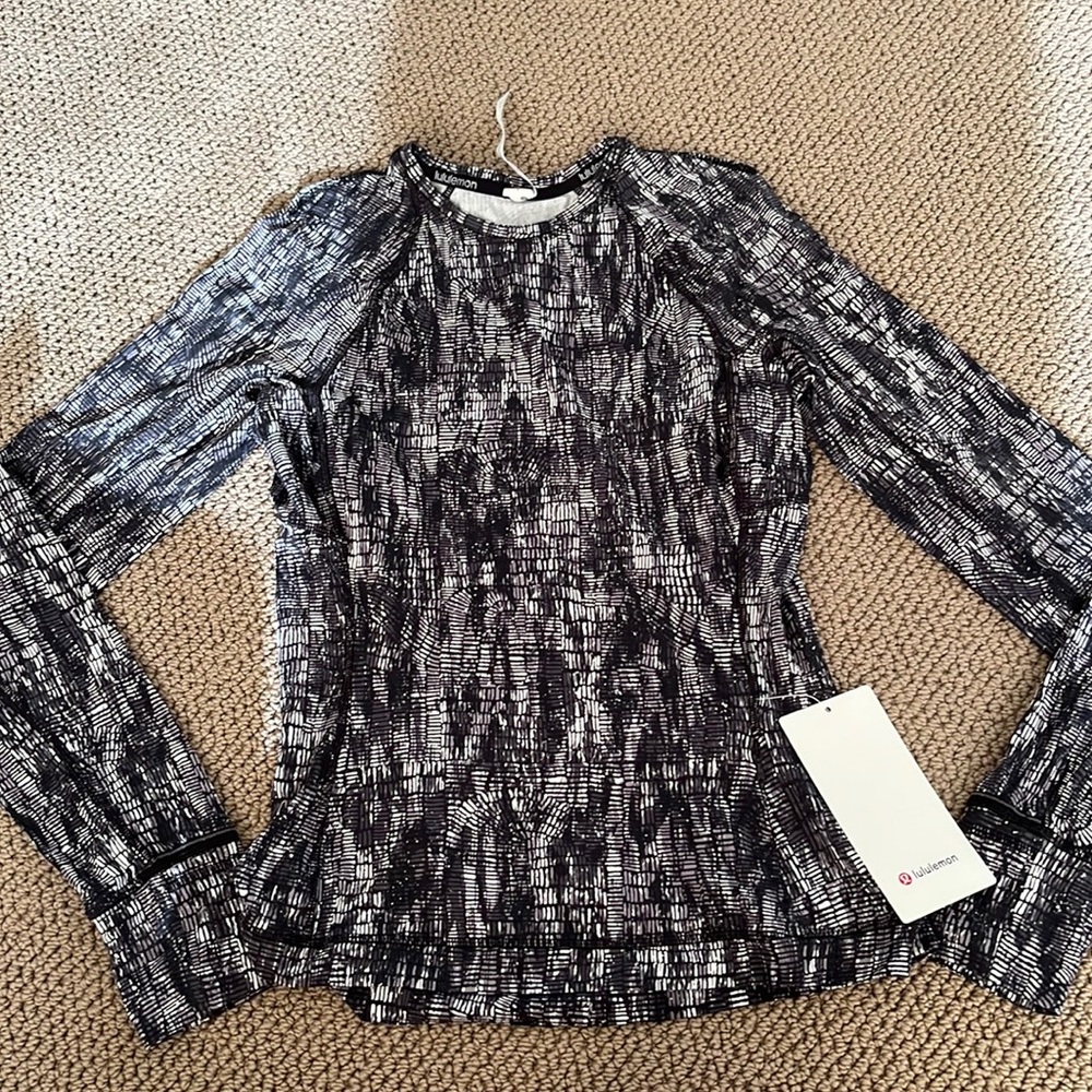 Lululemon It’s rulu run long sleeve w pocket